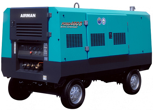 Дизельный компрессор Airman PDSG460S-W